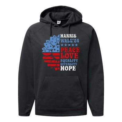 Harriswaltz Forward 2024 Performance Fleece Hoodie