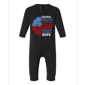 Harriswaltz Forward 2024 Infant Fleece One Piece