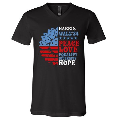 Harriswaltz Forward 2024 V-Neck T-Shirt