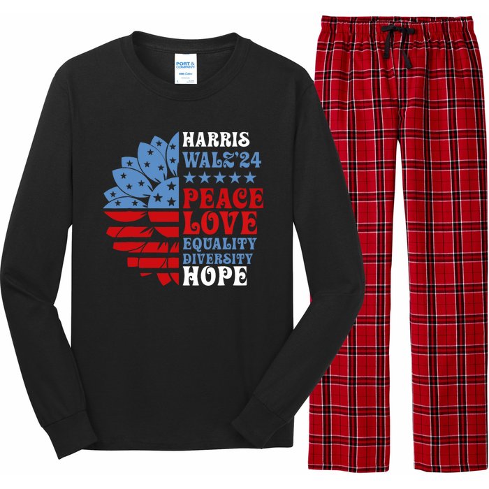 Harriswaltz Forward 2024 Long Sleeve Pajama Set