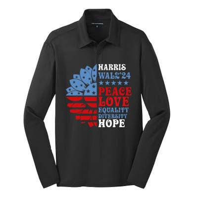 Harriswaltz Forward 2024 Silk Touch Performance Long Sleeve Polo