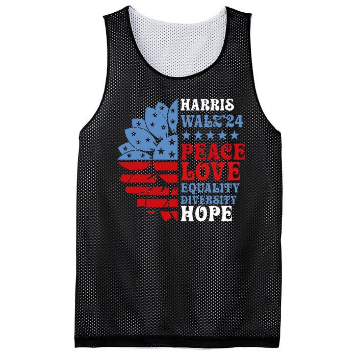 Harriswaltz Forward 2024 Mesh Reversible Basketball Jersey Tank