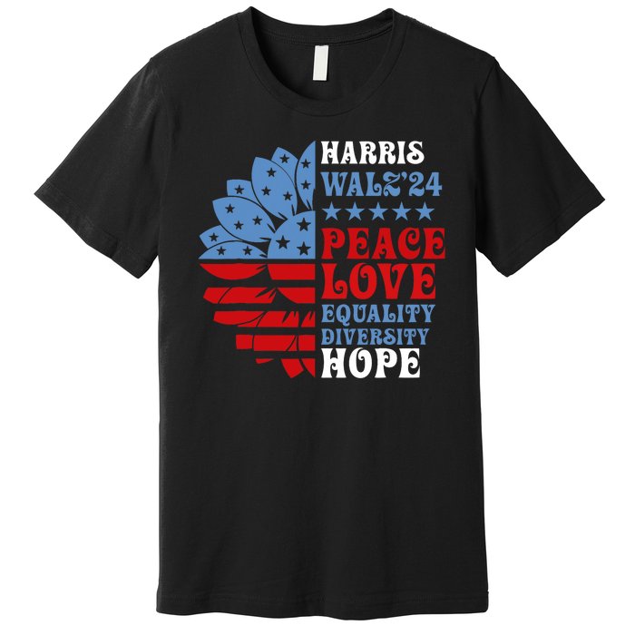 Harriswaltz Forward 2024 Premium T-Shirt