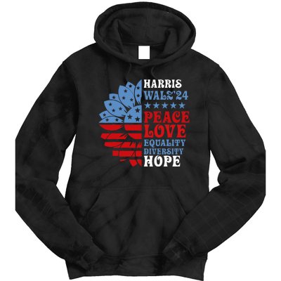 Harriswaltz Forward 2024 Tie Dye Hoodie