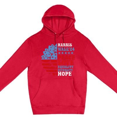 Harriswaltz Forward 2024 Premium Pullover Hoodie