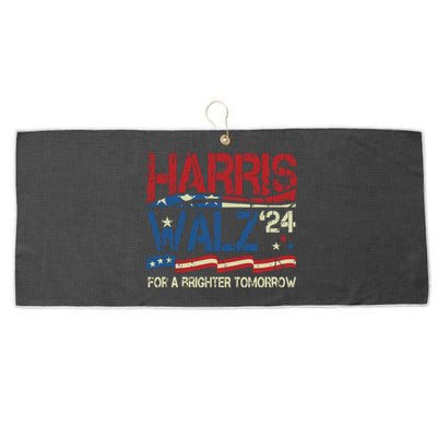 Harriswaltz Forward 2024 Kamalaharris Forward Large Microfiber Waffle Golf Towel