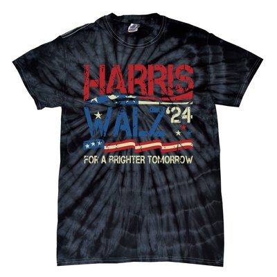 Harriswaltz Forward 2024 Kamalaharris Forward Tie-Dye T-Shirt