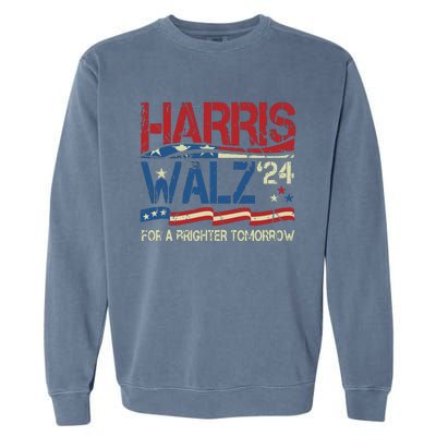 Harriswaltz Forward 2024 Kamalaharris Forward Garment-Dyed Sweatshirt