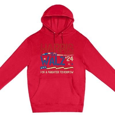 Harriswaltz Forward 2024 Kamalaharris Forward Premium Pullover Hoodie