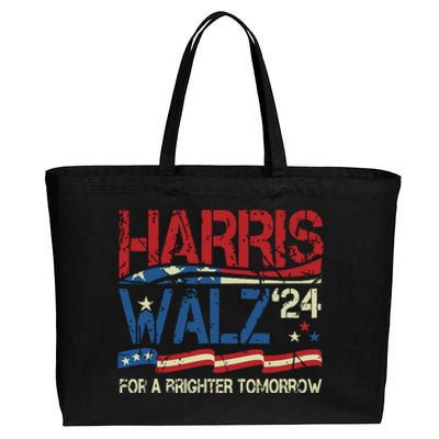 Harriswaltz Forward 2024 Kamalaharris Forward Cotton Canvas Jumbo Tote