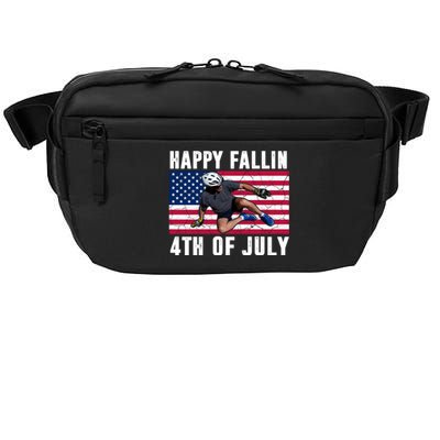 Happy Fallen 4th Of July Funny Joe Biden Bicycle Crossbody Pack