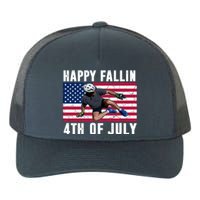 Happy Fallen 4th Of July Funny Joe Biden Bicycle Yupoong Adult 5-Panel Trucker Hat