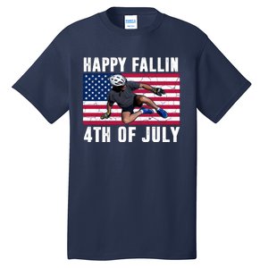 Happy Fallen 4th Of July Funny Joe Biden Bicycle Tall T-Shirt