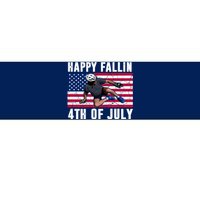 Happy Fallen 4th Of July Funny Joe Biden Bicycle Bumper Sticker