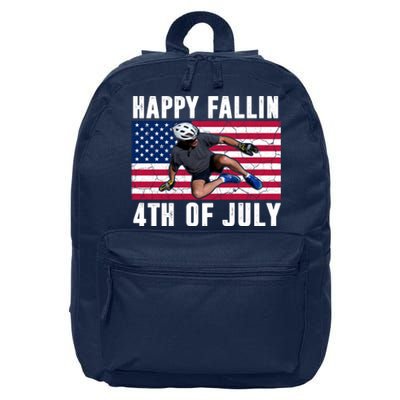 Happy Fallen 4th Of July Funny Joe Biden Bicycle 16 in Basic Backpack