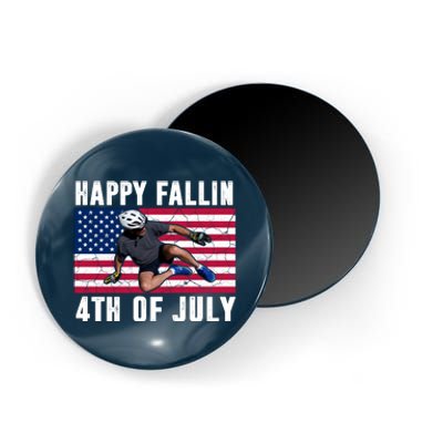 Happy Fallen 4th Of July Funny Joe Biden Bicycle Magnet