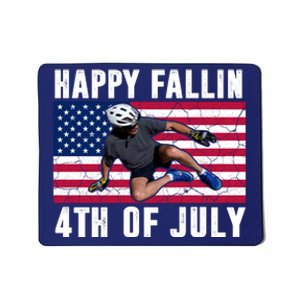 Happy Fallen 4th Of July Funny Joe Biden Bicycle Mousepad