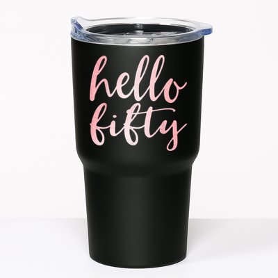 Hello Fifty 50th Birthday Squad 50 Year Old  WoM.e.n.s Tumbler