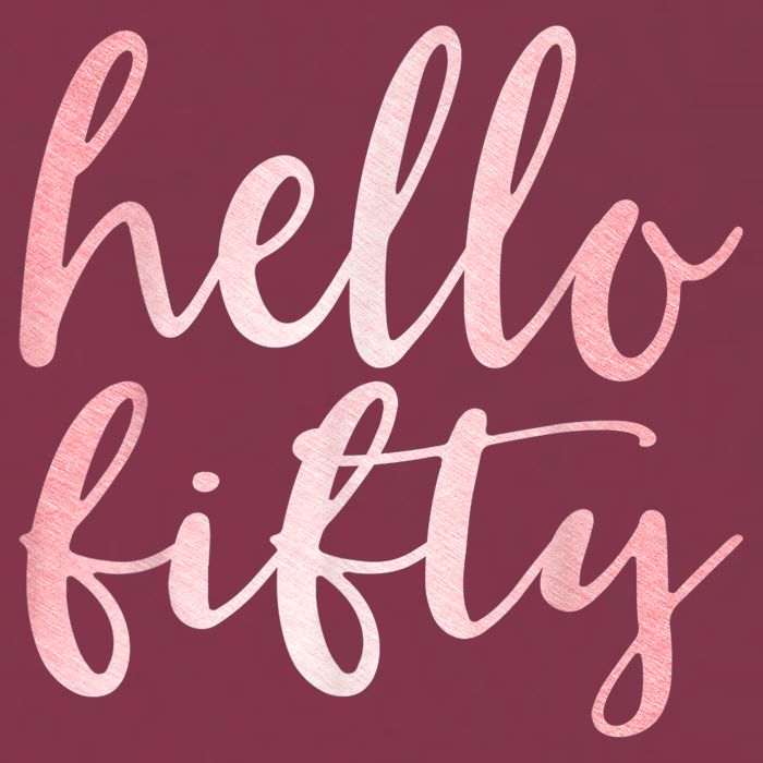 Hello Fifty 50th Birthday Squad 50 Year Old  WoM.e.n.s 16oz Travel Tumbler