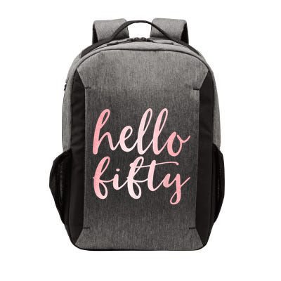 Hello Fifty 50th Birthday Squad 50 Year Old  WoM.e.n.s Vector Backpack