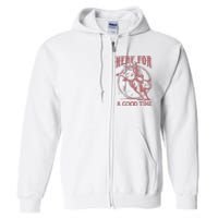 Here For A Good Time Cowboy Cowgirl Western Country Music Full Zip Hoodie