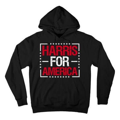 Harris For America Patriotic Graphic Tall Hoodie