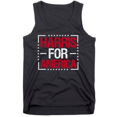 Harris For America Patriotic Graphic Tank Top