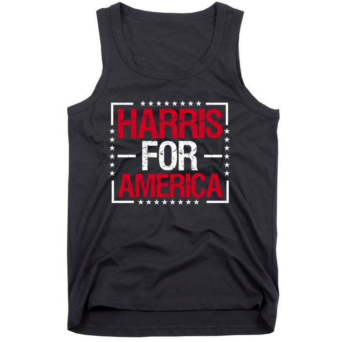 Harris For America Patriotic Graphic Tank Top