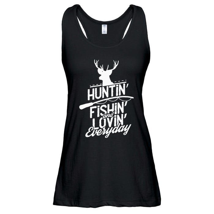 Hunting Fishing And Adorable Everyday Sports Ladies Essential Flowy Tank