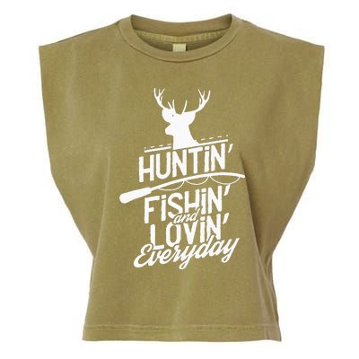 Hunting Fishing And Adorable Everyday Sports Garment-Dyed Women's Muscle Tee