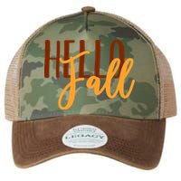 Hello Fall Autumn Lover Legacy Tie Dye Trucker Hat