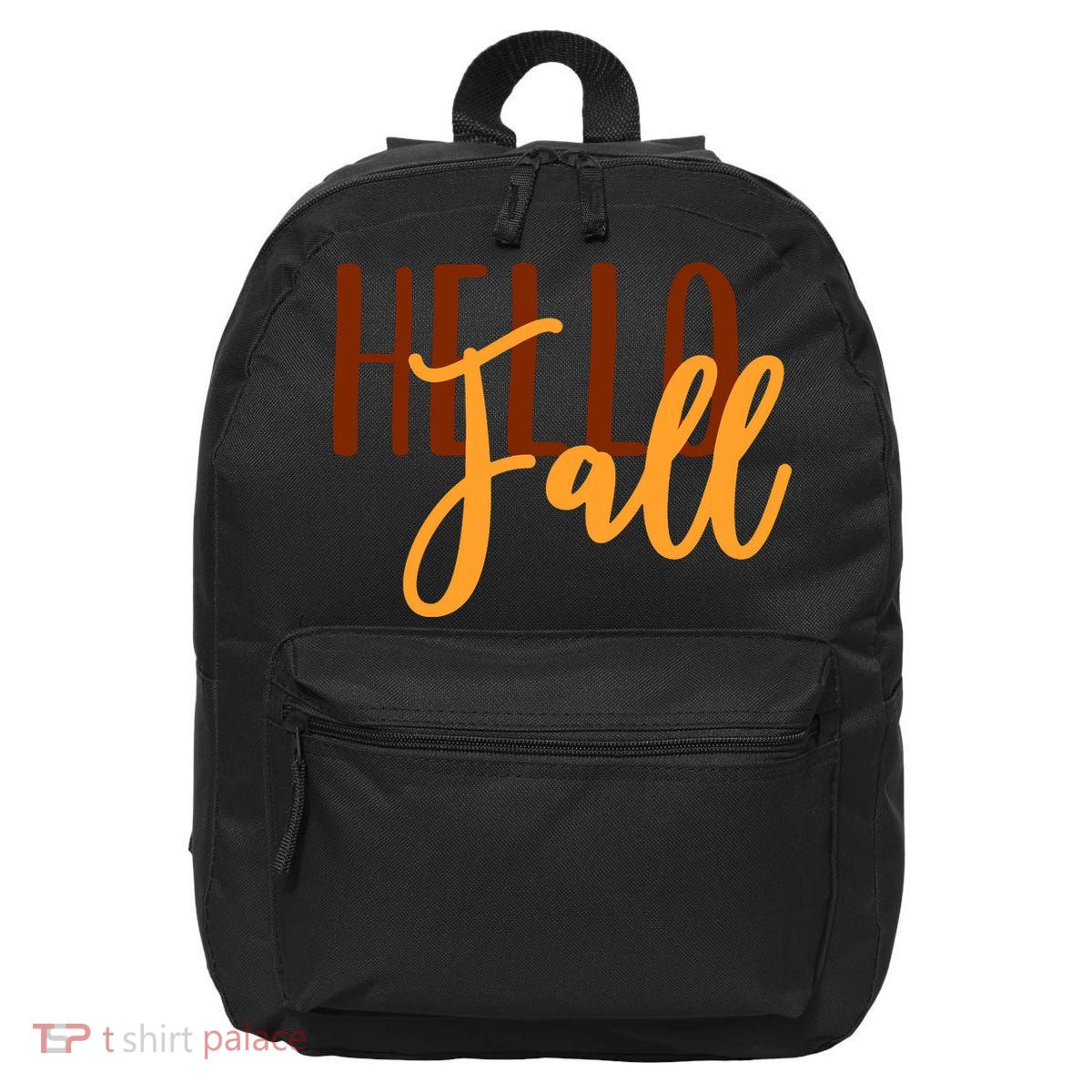 Hello Fall Autumn Lover 16 in Basic Backpack