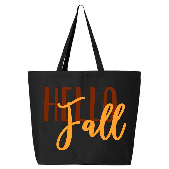 Hello Fall Autumn Lover 25L Jumbo Tote