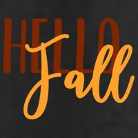 Hello Fall Autumn Lover 25L Jumbo Tote