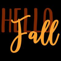 Hello Fall Autumn Lover Tie-Dye T-Shirt