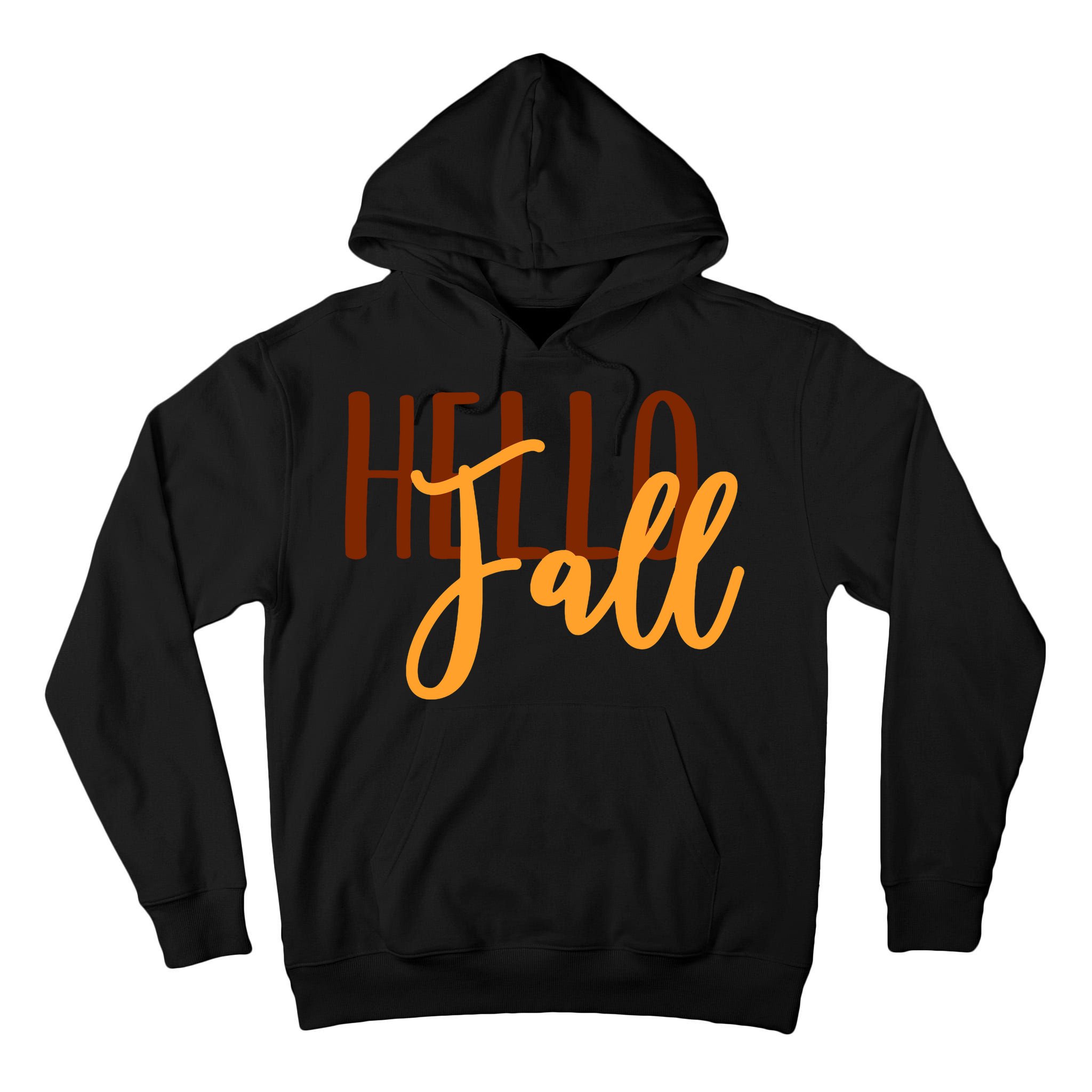 Hello Fall Autumn Lover Tall Hoodie