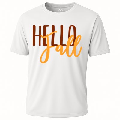 Hello Fall Autumn Lover Performance Shirt