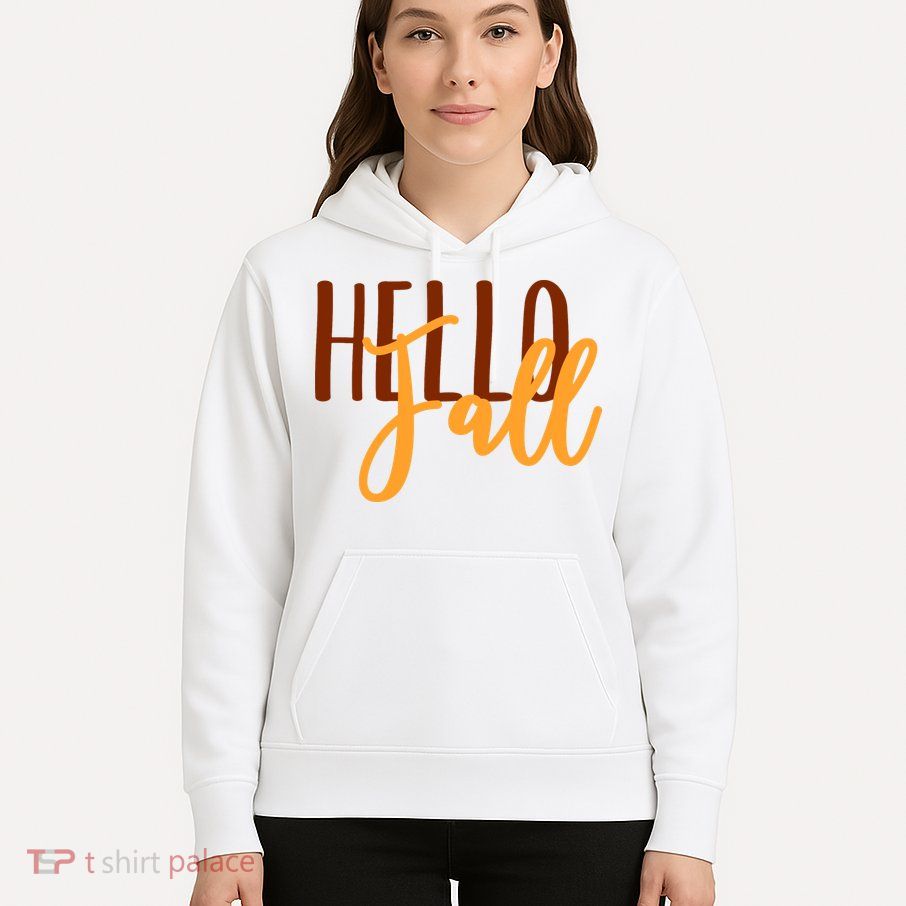 Hello Fall Autumn Lover Hoodie