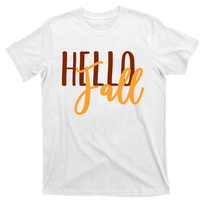 Hello Fall Autumn Lover T-Shirt