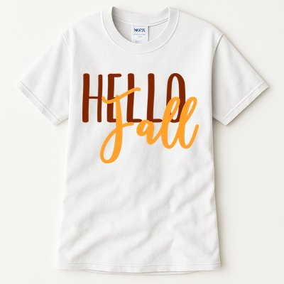 Hello Fall Autumn Lover Tall T-Shirt