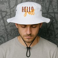 Hello Fall Autumn Lover Bucket Hat