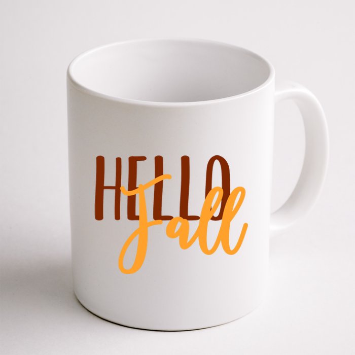 Hello Fall Autumn Lover Coffee Mug