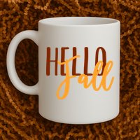 Hello Fall Autumn Lover Mug