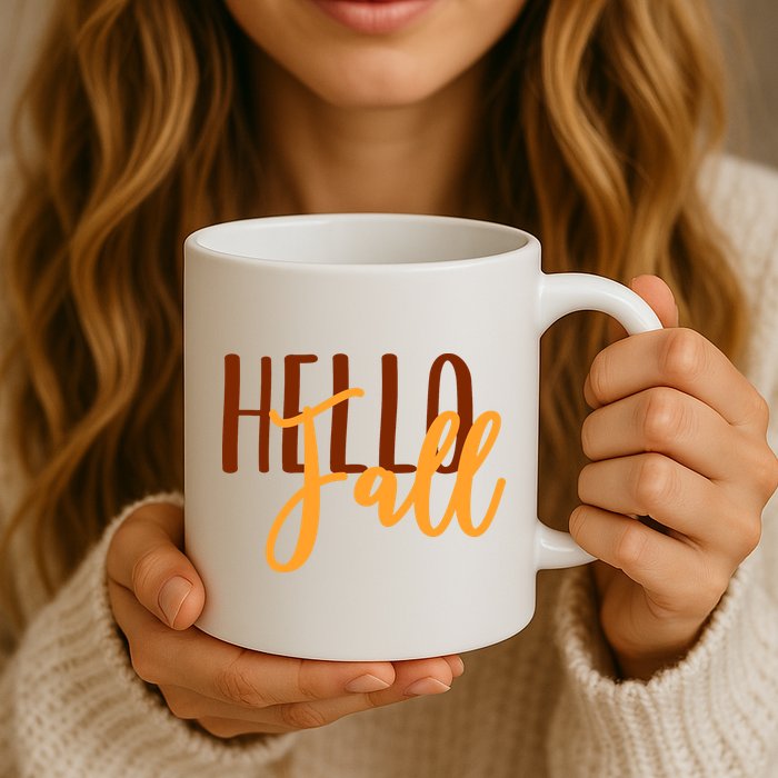 Hello Fall Autumn Lover Mug