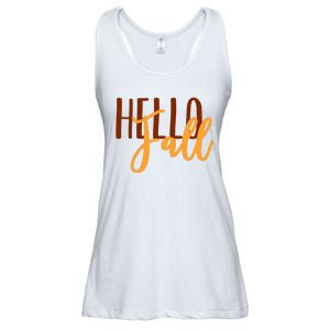 Hello Fall Autumn Lover Ladies Essential Flowy Tank