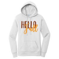 Hello Fall Autumn Lover Women's Pullover Hoodie