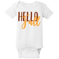 Hello Fall Autumn Lover Baby Bodysuit