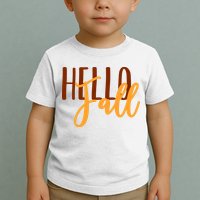 Hello Fall Autumn Lover Toddler T-Shirt