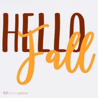 Hello Fall Autumn Lover Microfiber Hand Towel