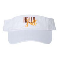Hello Fall Autumn Lover Visor